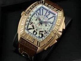 高級品な黄金文字盤のFranck Muller、フランクミュラーのベルト付きメンズ腕時計_フランクミュラー FRANCK MULLER_ブランド コピー 激安(日本最大級)