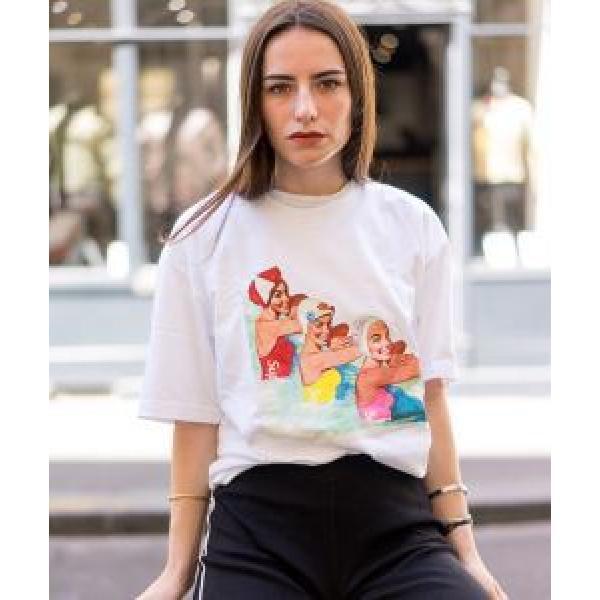 2018年人気満々のブランド 多色可選 シュプリーム SUPREME Swimmers Tee  半袖Tシャツ 大胆なデザイン_半袖Tシャツ_メンズファッション_スーパーコピーブランド激安通販 専門店  
