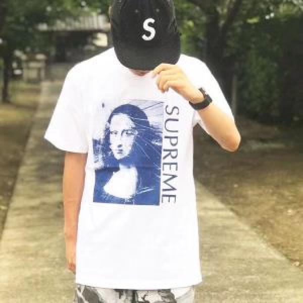 秋冬超人気の最新作 多色可選 上品でベーシック シュプリーム SUPREME  Mona Lisa tee 半袖Tシャツ_半袖Tシャツ_メンズファッション_スーパーコピーブランド激安通販 専門店  