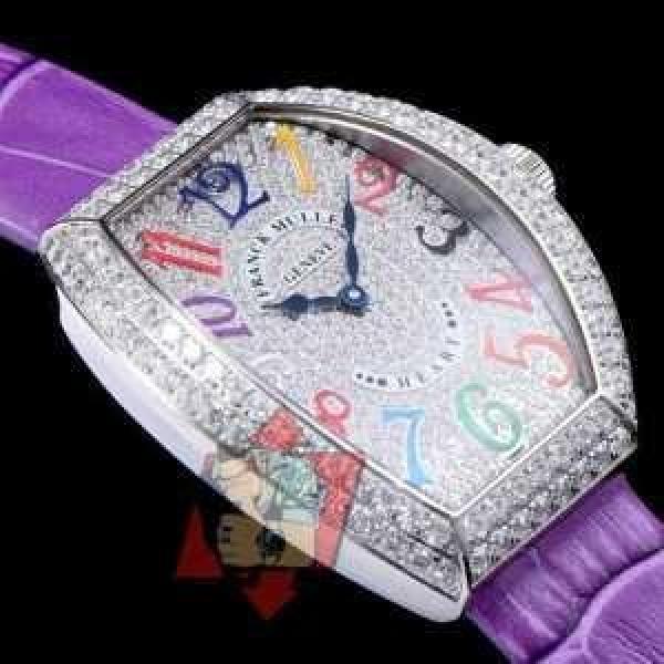 綺麗に決まるフォルム！ 2017春夏 フランクミュラー FRANCK MULLER 多色選択可 ダイヤベゼル 腕時計_フランクミュラー FRANCK MULLER_ブランド コピー 激安(日本最大級)