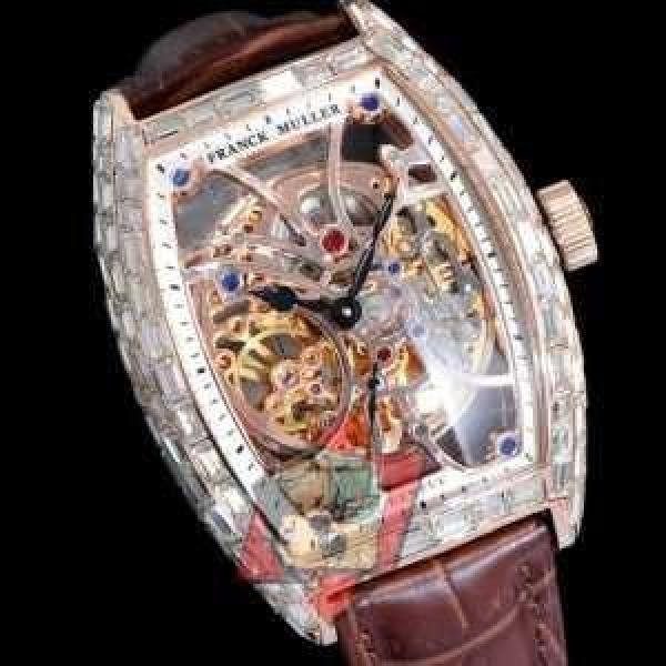人気新品★超特価★ FRANCK MULLER 2017春夏 完売品！ 男性用腕時計 多色選択可 透かし彫りムーブメント_フランクミュラー FRANCK MULLER_ブランド コピー 激安(日本最大級)