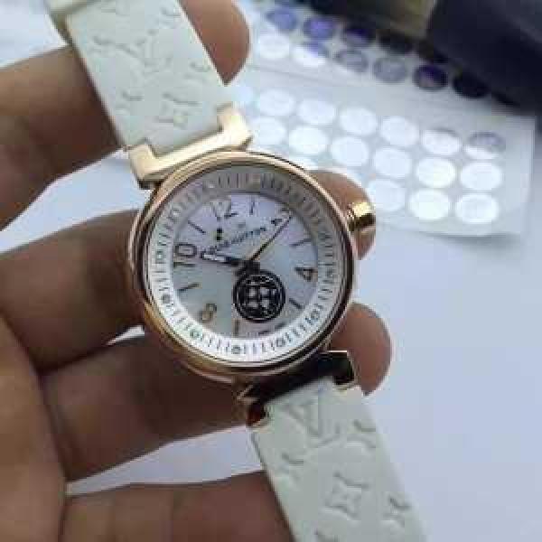 スタイリッシュな印象 2017春夏 多色選択可 ミネラルガラス ルイ ヴィトン 輸入クオーツムーブメント 女性用腕時計_ルイ ヴィトン LOUIS VUITTON_ブランド コピー 激安(日本最大級)