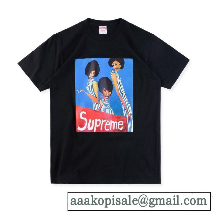 人気デザインで欲しい 多色選択可Supreme 18FW Group Tee Tシャツ/半袖超激安価格