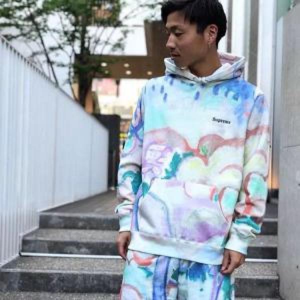 期間限定SALE18AW Supreme Landscape Hooded Sweatshirt パーカーオシャレを満喫できる_ジャケット パーカー セーター コート_メンズファッション_スーパーコピーブランド激安通販 専門店  
