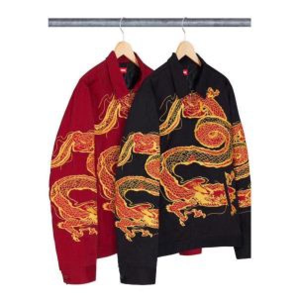 おしゃれな装い Supreme 18FW WEEK5 Dragon Work Jacket高品質な 2色選択可 洗練コート_ダウンジャケット_メンズファッション_スーパーコピーブランド激安通販 専門店  