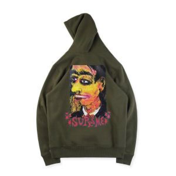注目美品 Supreme Portrait Sweatshirt2018最安値！ 3色選択可 パーカー個性的なモデル_ジャケット パーカー セーター コート_メンズファッション_スーパーコピーブランド激安通販 専門店  