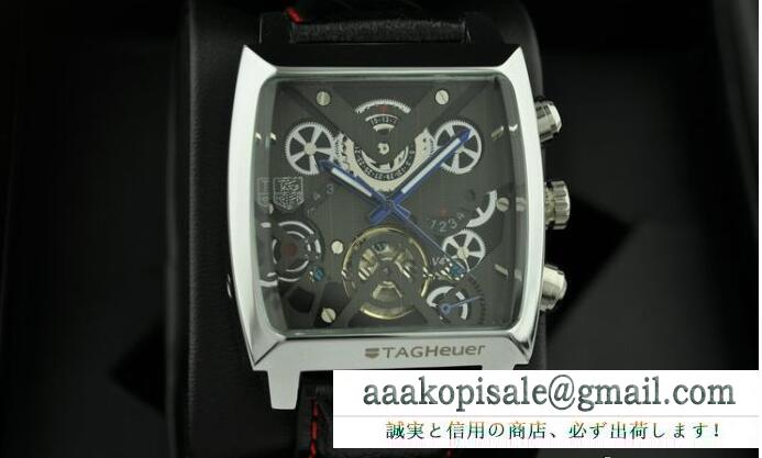 超人気のタグホイヤー、Tag heuerの新品黒いメンズウォッチ