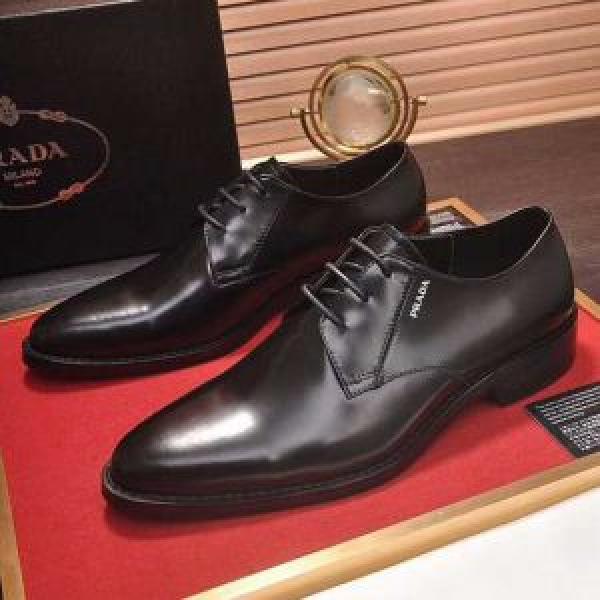 旬のアイテム ビジネスシューズファッショニスタ愛用プラダ PRADA 2018年秋冬入荷_ビジネスシューズ_メンズファッション_スーパーコピーブランド激安通販 専門店  