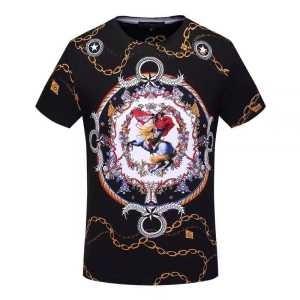 ヴェルサーチ VERSACE 半袖Tシャツ 2017春夏 フ...