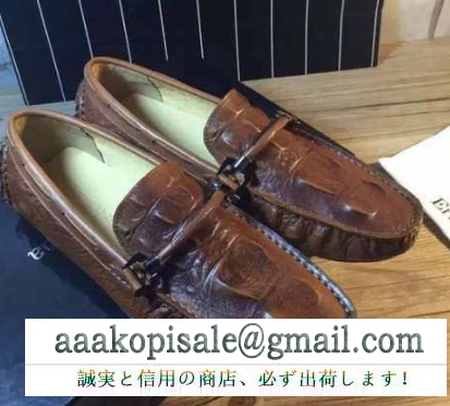 履き心地いい ゼニア シューズ サイズ豊富 zegna メンズ モカシン ロファー シューズ