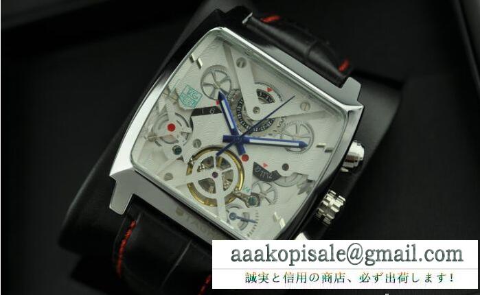 大人気なタグホイヤー 時計 値段 モナコ tag heuer 四角型のメンズ腕時計