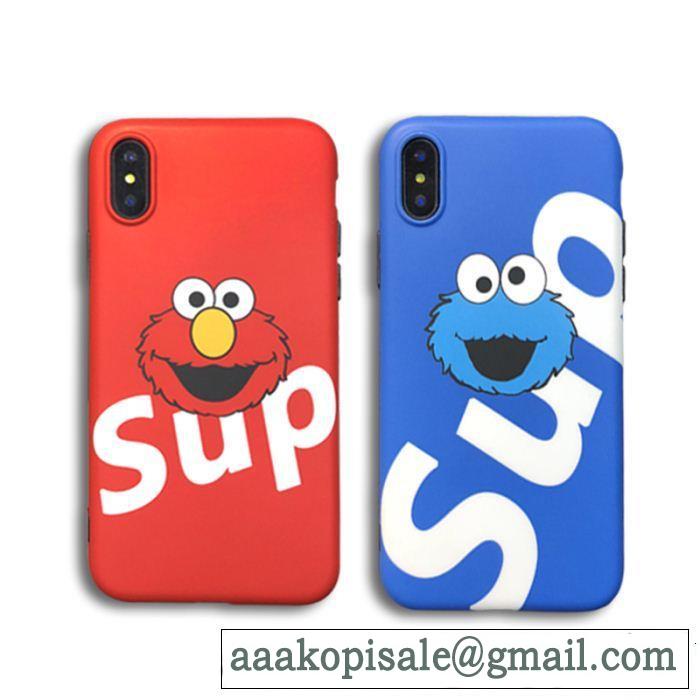 2色可選iphone8/iphone8 plus 上品キレイケース カバーシュプリーム SUPREME18ＳＳ美品