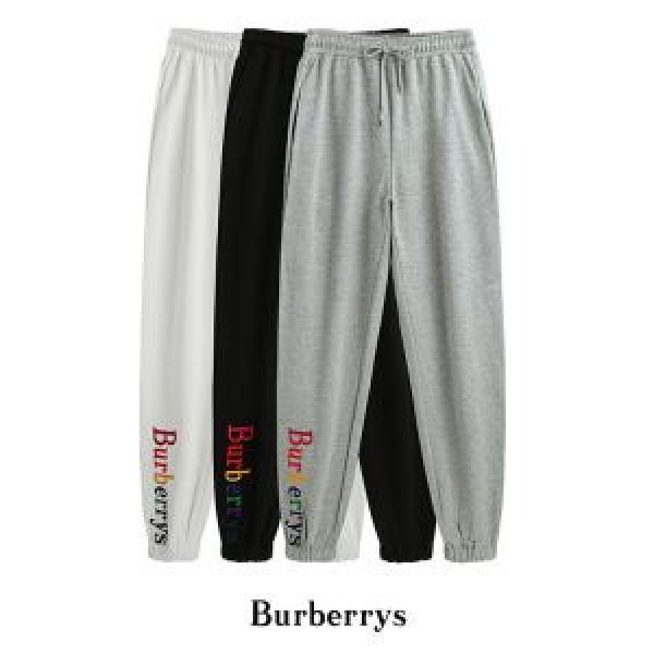 2018【SALE！】 BURBERRY今年人気定番 スエットパンツ バーバリー伸縮性よい 3色可選_ブランド ジーンズ_メンズファッション_スーパーコピーブランド激安通販 専門店  