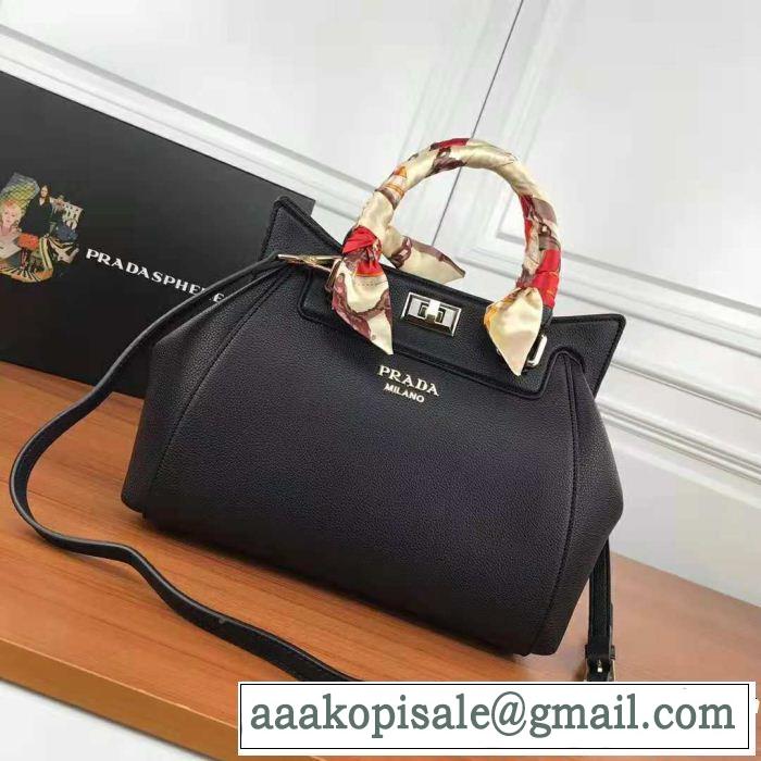 2018年秋冬シーズン PRADA プラダ ハンドバッグ 多色可選 ファッションの最先端！