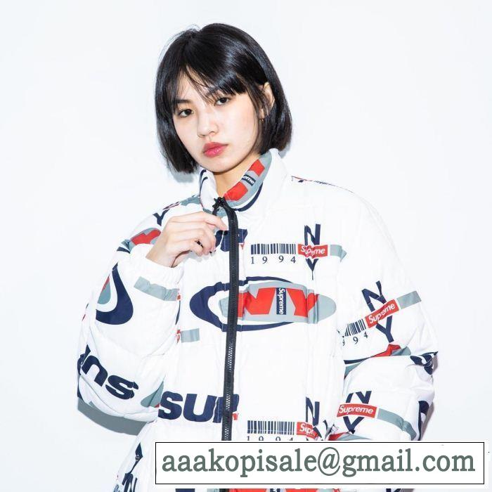 Supreme 18FW NY Reversible Puffy Jacket SUPREME シュプリーム 秋のお出かけに最適 2色可選 超定番人気