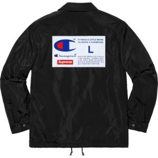 3色可選 Supreme Champion Label Coaches Jacket SUPREME シュプリーム 秋のお出かけに最適 2018年秋冬入荷_ダウンジャケット_メンズファッション_スーパーコピーブランド激安通販 専門店  