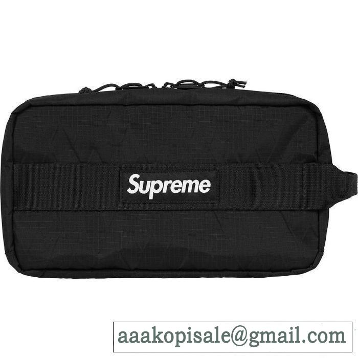 SUPREME シュプリーム SUPREME 18FW UTILITY BAG 化粧ポーチ 2色可選 秋季超人気アイテム