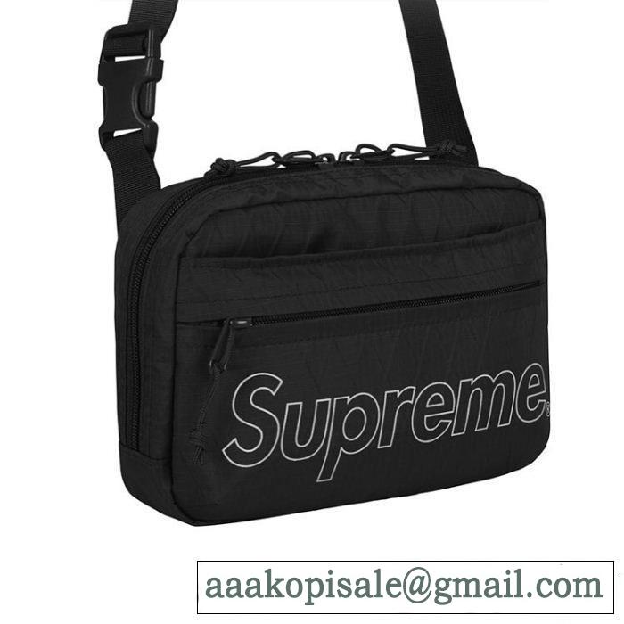 今季爆発的な人気 4色可選 SUPREME シュプリーム SUPREME 18FW UTILITY BAG ショルダーバッグ