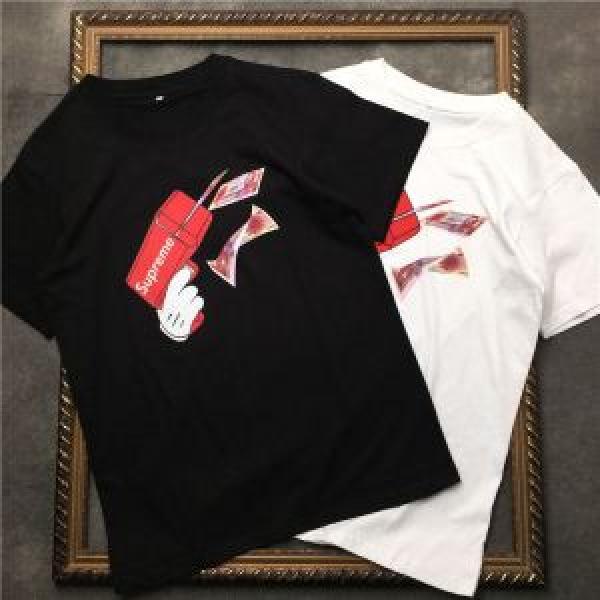 今年っぽくNEWファッション SUPREME シュプリーム 半袖Tシャツ 2色可選 話題の新作到着！ 2018年秋冬入荷_半袖Tシャツ_メンズファッション_スーパーコピーブランド激安通販 専門店  