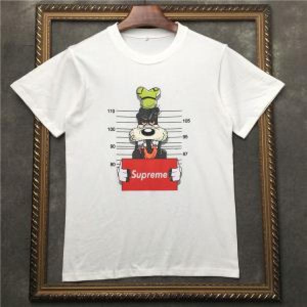 ファッションの最先端！ 目前の注目ブランド 2018秋冬の定番新品到来! SUPREME シュプリーム 半袖Tシャツ_半袖Tシャツ_メンズファッション_スーパーコピーブランド激安通販 専門店  