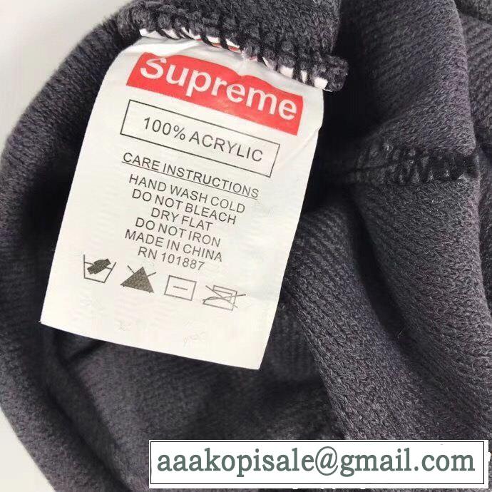 秋冬爆買い大人気SUPREMEシュプリーム ニット帽 コピー帽子メンズレディースニットキャップおしゃれ防寒プレゼント5色可選