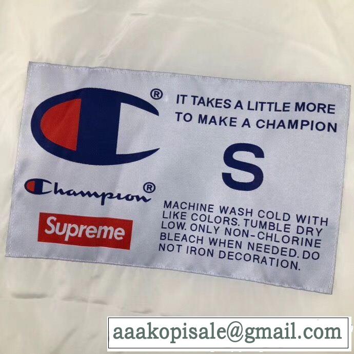 シュプリーム SUPREME ブルゾン 3色可選 Supreme Champion Label Coaches Jacket ファッションの最先端！