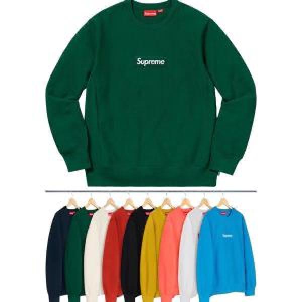 Supreme box logo crewneck  シュプ...