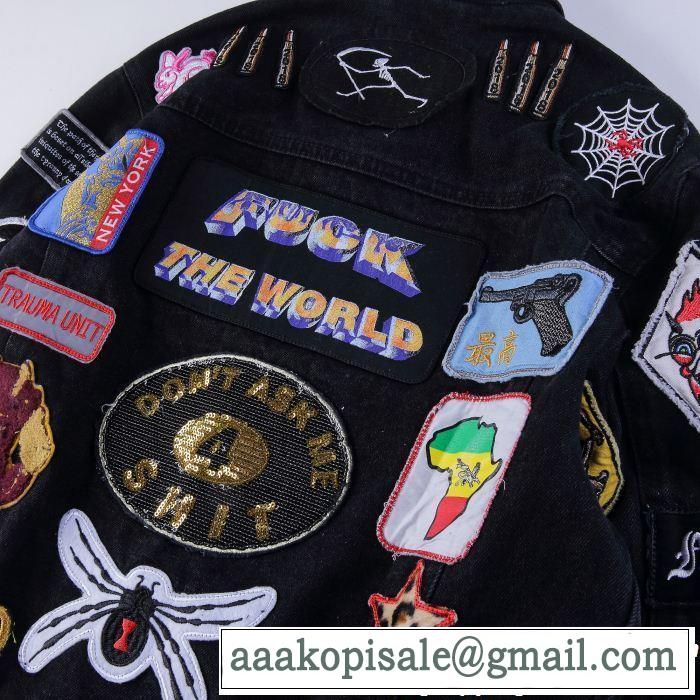 デニムジャケット シュプリーム SUPREME 2018人気の主流アイテム Supreme PATCHES DENIM TRUCKER JACKET