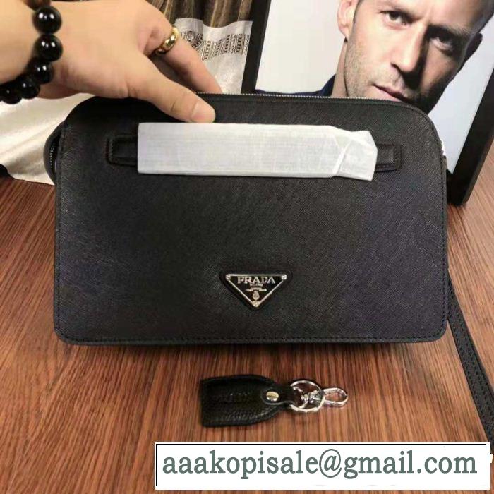 絶妙な新商品 プラダポーチ PRADA 絶妙な新商品 2色可選 2018年秋冬入荷