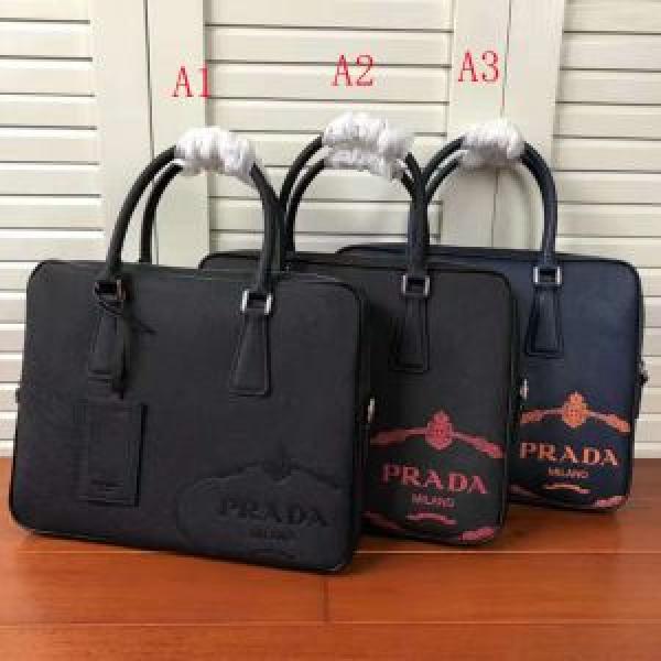 高品質な 手持ち&ショルダー掛け 3色可選 上品でファッション プラダ PRADA 18ＳＳ美品_プラダ メンズバッグ_バッグ メンズ_スーパーコピーブランド激安通販 専門店  