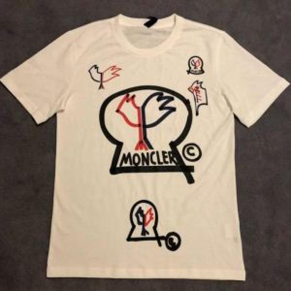 夏っぽさ新作アイテム MONCLER モンクレール 半袖Tシャツ 季節をまたい新作アイテム_半袖Tシャツ_メンズファッション_スーパーコピーブランド激安通販 専門店  