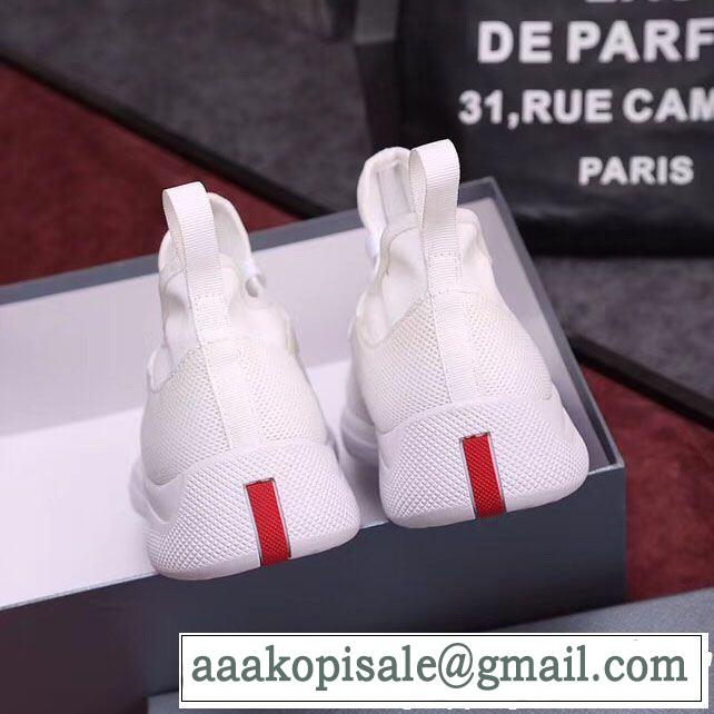 2019年春夏シーズンの人気 オススメしたい最新注目ファション PRADA プラダ カジュアルシューズ 2色可選