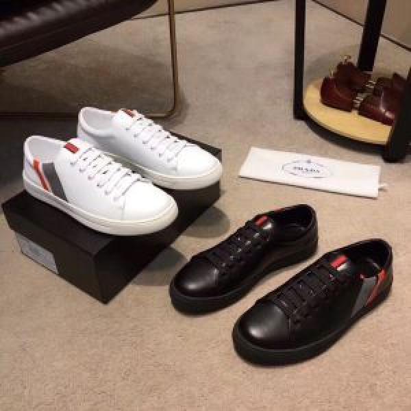 カジュアルシューズ 2色可選 素敵カジュアル春夏新品 《2019年》今、注目のストリート PRADA プラダ_スニーカー、靴_メンズファッション_スーパーコピーブランド激安通販 専門店  