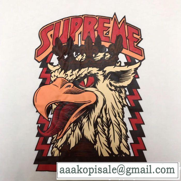 シュプリーム SUPREME 半袖Tシャツ 3色可選 2019年の春夏に着たい オシャレアイテム