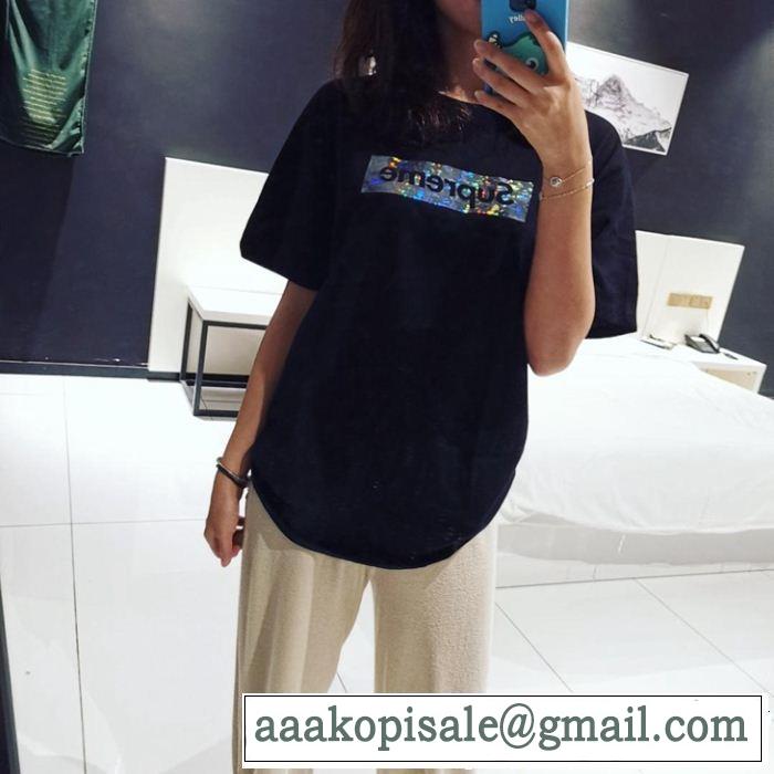 2019年春夏流行ファッション きれいめ上品に シュプリーム SUPREME 半袖Tシャツ 3色可選