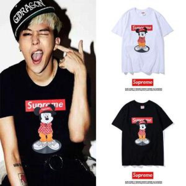 シュプリーム SUPREME 半袖Tシャツ 2色可選 2019年の春夏に着たい グッと大人っぽい印象に_半袖Tシャツ_メンズファッション_スーパーコピーブランド激安通販 専門店  