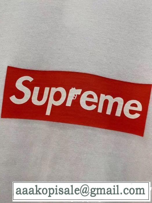 シュプリーム SUPREME 半袖Tシャツ 2色可選 2019即旬な装いに カジュアルファッションを楽しもう