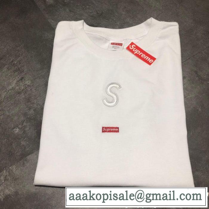 2019SSのトレンド商品 スタイリッシュに新着 シュプリーム SUPREME 半袖Tシャツ 2色可選