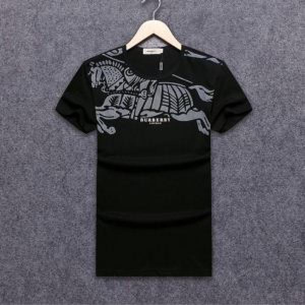 3色可選 2019SSのトレンド商品 風通しのよい バーバリー BURBERRY Tシャツ/ティーシャツ_半袖Tシャツ_メンズファッション_スーパーコピーブランド激安通販 専門店  