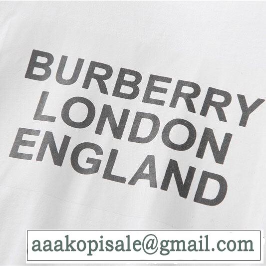 バーバリー BURBERRY Tシャツ/ティーシャツ 2色可選 2019年の夏のマスト スタイルを綺麗に