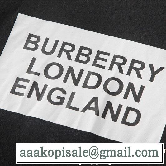 バーバリー BURBERRY Tシャツ/ティーシャツ 2色可選 2019年の夏のマスト スタイルを綺麗に