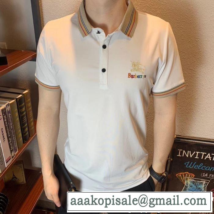 BURBERRY Tシャツ/ティーシャツ 2色可選 おしゃれな夏ファッション2019 通勤の定番 バーバリー