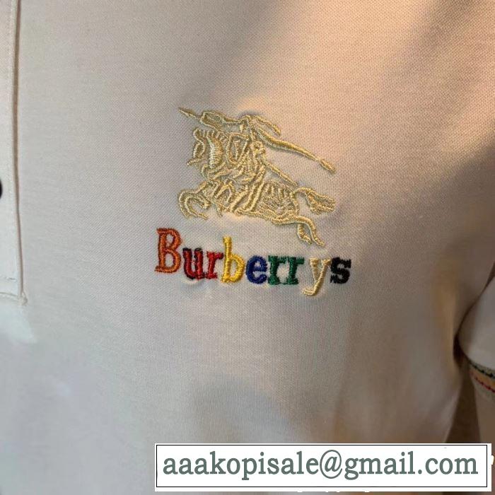 BURBERRY Tシャツ/ティーシャツ 2色可選 おしゃれな夏ファッション2019 通勤の定番 バーバリー