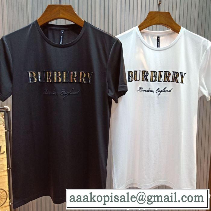 2019春夏のトレンド新商品 今年もトレンド バーバリー BURBERRY Tシャツ/ティーシャツ 2色可選