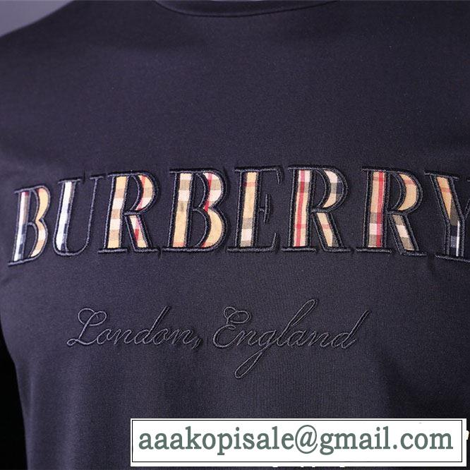 2019春夏のトレンド新商品 今年もトレンド バーバリー BURBERRY Tシャツ/ティーシャツ 2色可選