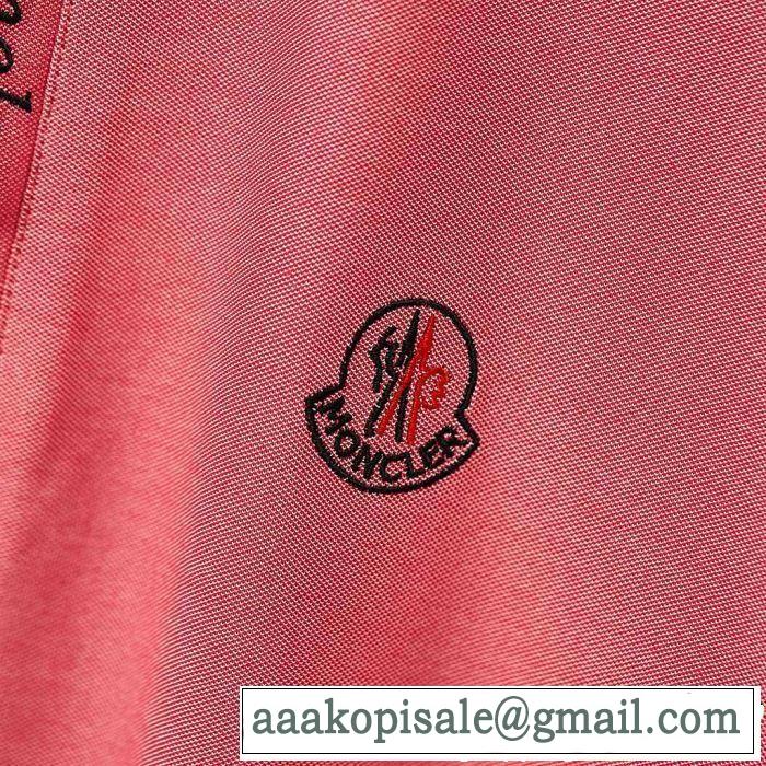 モンクレール MONCLER Tシャツ/ティーシャツ 3色可選 2019年の春夏に着たい オシャレアイテム