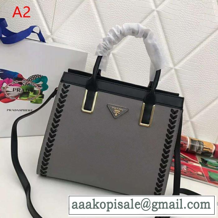 2019春夏トレンドアイテム 夏気分UP最新コレクション プラダ PRADA ハンドバッグ 3色可選