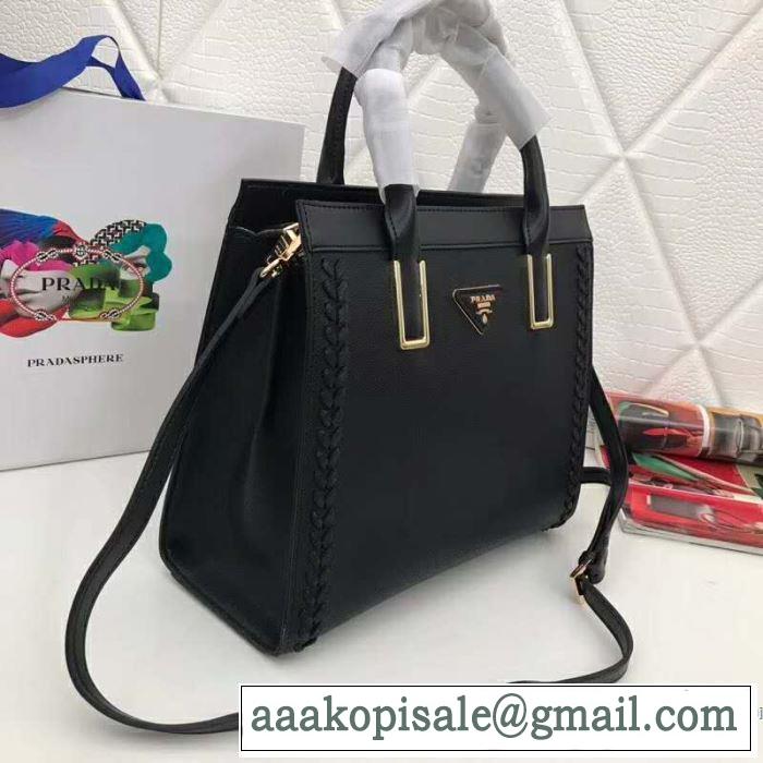 2019春夏トレンドアイテム 夏気分UP最新コレクション プラダ PRADA ハンドバッグ 3色可選