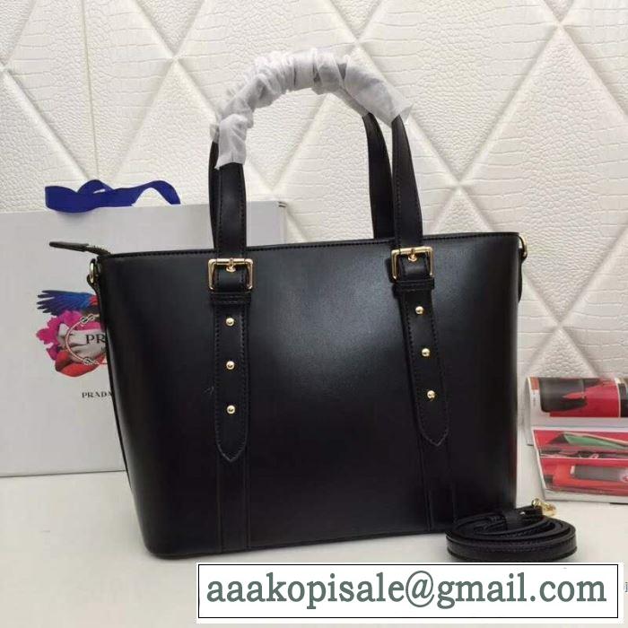 2019年春夏流行ファッション 大人の可愛さを引き立て プラダ PRADA ハンドバッグ 4色可選