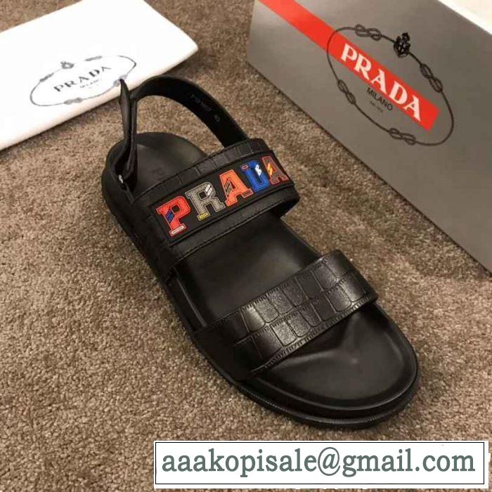 夏先に大活躍する プラダ PRADA  《2019年》今、注目のストリートサンダル春夏らしい爽やかさ